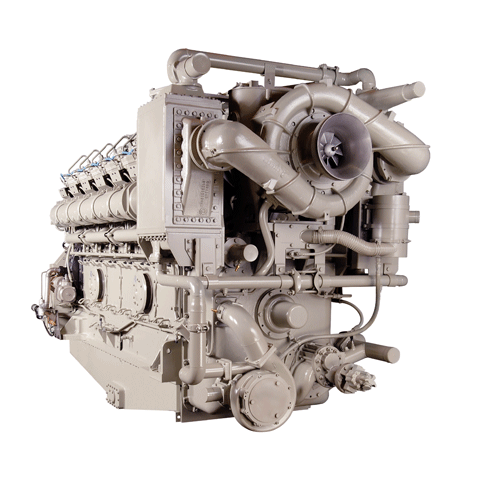 Wabtec Maritime Solutions V228 Marine or Stationary Diesel Engine
